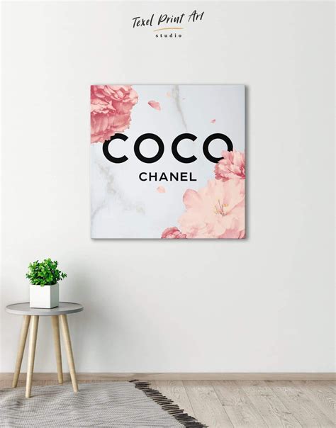 canvas coco chanel